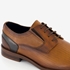 Van Beers leren heren veterschoenen cognac 6