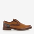 Van Beers leren heren veterschoenen cognac 7