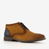 Heren veterschoenen cognac