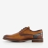 Van Beers leren heren veterschoenen cognac 2