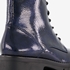 Tamaris dames lak veterboots blauw 6