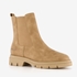 Dames chelsea boots beige