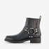 Only Shoes lage dames biker boots zwart 2