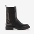 Blue Box dames croco chelsea boots zwart 7