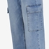 TwoDay dames cargo jeans medium blauw 3