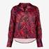 Dames blouse met print rood