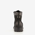 Van Beers leren heren veterboots zwart 3