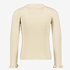 Name it Vianna geribde meisjes longsleeve beige 2