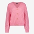 Gebreid dames vest roze