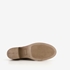 Harper suede dames enkellaarzen met hak camel 4