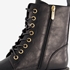 Blue Box dames veterboots zwart 6