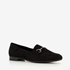 Nova dames loafers met gesp zwart 1