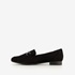 Nova dames loafers met gesp zwart 2