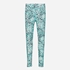 Meisjes sportlegging stippenprint blauw