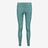 Dames sportlegging met slangenprint groen