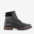 Van Beers leren heren veterboots zwart 7