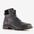 Van Beers leren heren veterboots zwart 1