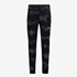 Jongens joggingbroek met print zwart