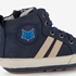 Groot leren jongens babyschoenen blauw 6