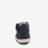 Groot leren jongens babyschoenen blauw 3