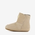 Groot leren meisjes babyschoenen beige 2