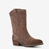 TwoDay suede meisjes western laarzen