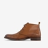 Van Beers hoge leren heren veterschoenen cognac 2