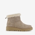 Hush Puppies gevoerde boots met imitatiebont taupe 7