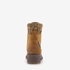 Blue Box veterboots cognac met gebreid detail 3