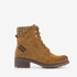 Blue Box veterboots cognac met gebreid detail 7