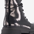 ONLY Shoes lak dames veterboots zwart 6