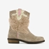 Braqeez leren meisjes western boots beige 7