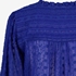 TwoDay semi-transparante dames blouse blauw 3