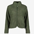 Dames outdoor fleece vest groen