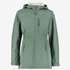 Kinder parka softshell jas groen