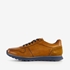 Bugatti leren heren sneakers cognac bruin 2