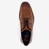 Bugatti leren heren veterschoenen cognac bruin 5