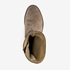 Hush Puppies suede dames enkellaarzen taupe 5