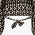 TwoDay dames blouse zwart met print 3