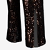 TwoDay dames glitter flared legging bruin 3