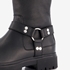 Groot leren meisjes biker boots 6