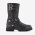 Groot leren meisjes biker boots 7