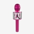 Idance bluetooth party microfoon roze 2