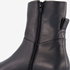 Hush Puppies leren dames boots zwart 6