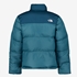 The North Face gewatteerde heren winterjas blauw 2