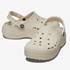 Crocs Baya Platform Clog dames klompen beige 6