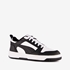 Puma Rebound V6 Low kinder sneakers zwart wit 1