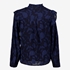 TwoDay dames blouse met bloemenprint blauw 2