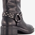 Harper hoge dames biker boots zwart 6