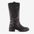 Harper hoge dames biker boots zwart 7